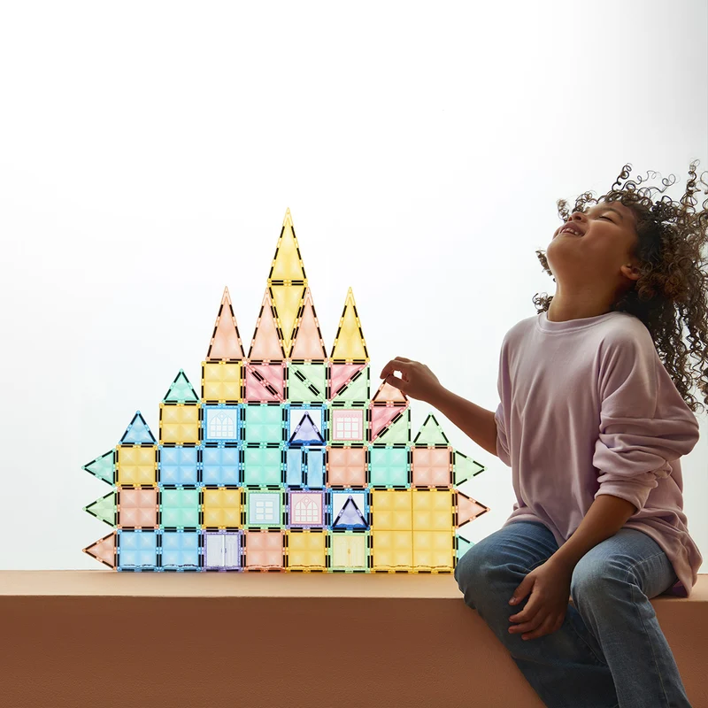 MagGenius 70 blocs magnétiques Pastel - boite carton