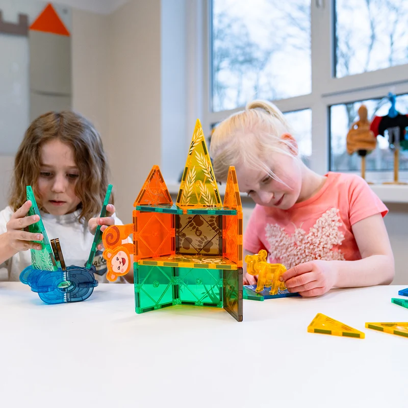 MagGenius 38 blocs magnétiques Jungle - boite carton
