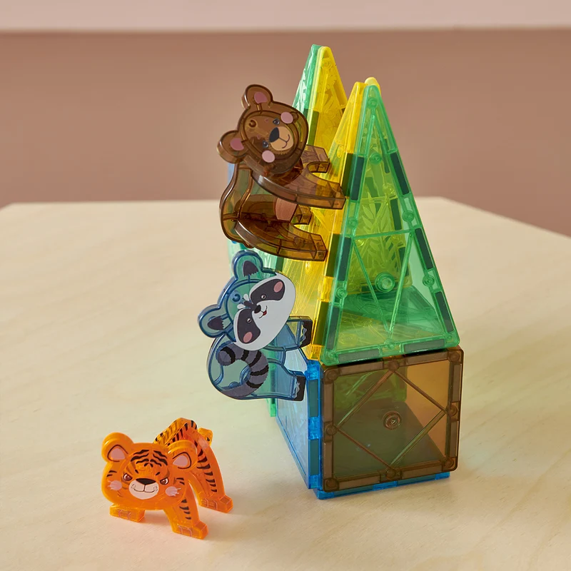 MagGenius 38 blocs magnétiques Jungle - boite carton