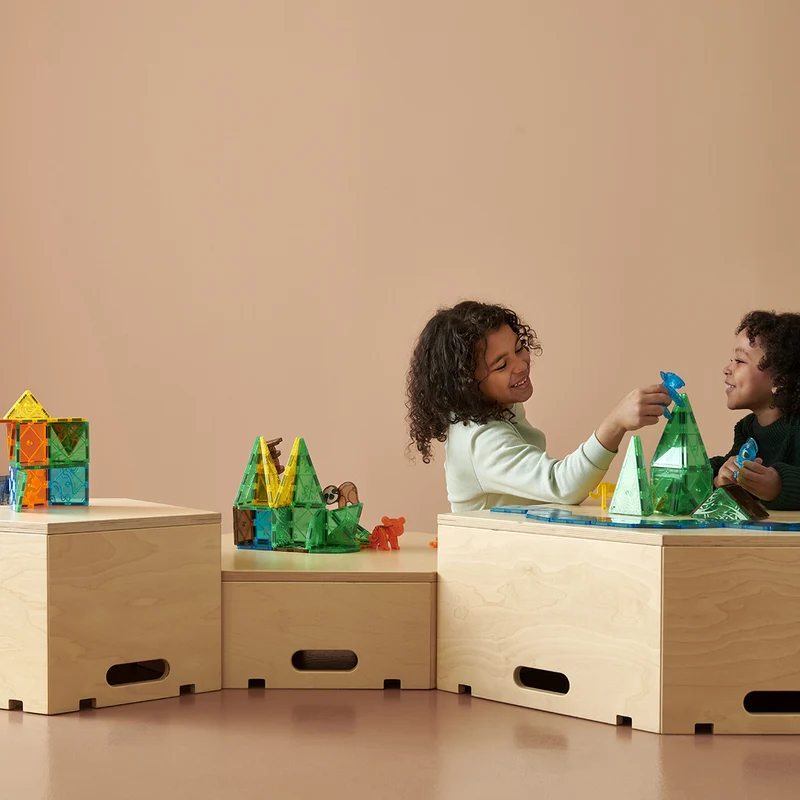 MagGenius 38 blocs magnétiques Jungle - boite carton