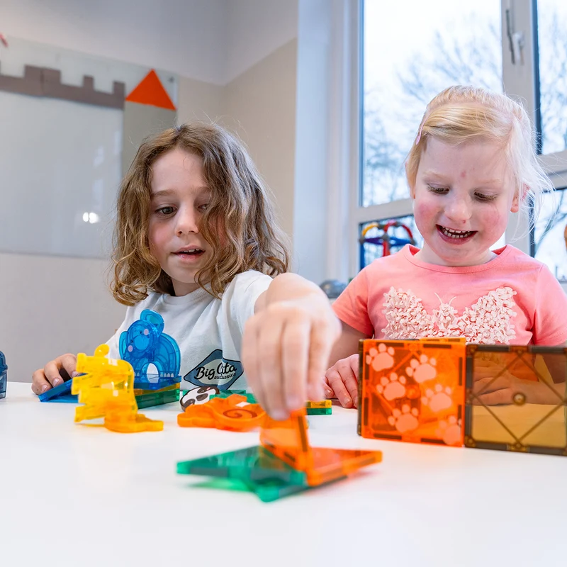 MagGenius 38 blocs magnétiques Safari - boite carton