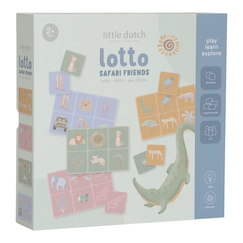 Loto Safari Friends – jeu éducatif enfant