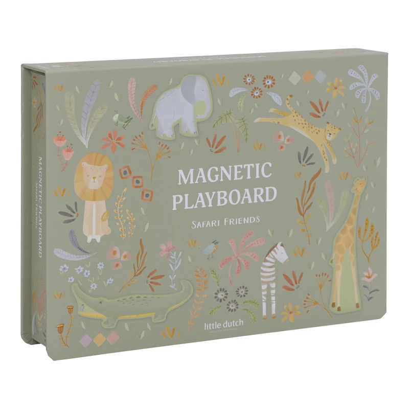 Jeu magnétique Safari Friends – tableau magnétique enfant