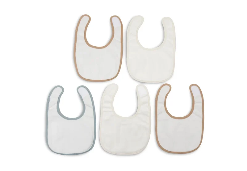 Lot de 5 bavoirs imperméables Jollies – Jollein