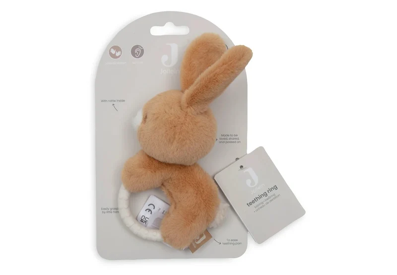 Anneau de dentition Bunny Luz Caramel – Jollies – Jollein