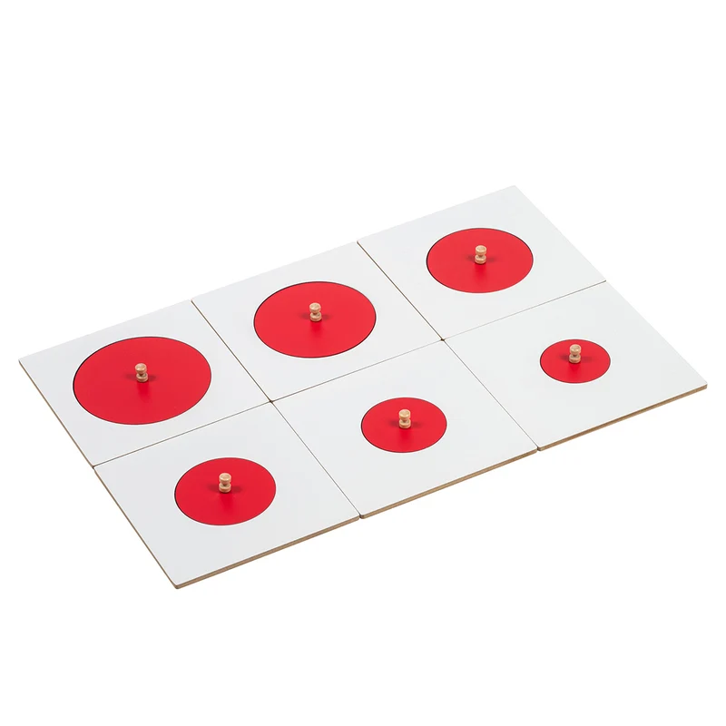 Formes du cabinet de géométrie : rouge et blanc