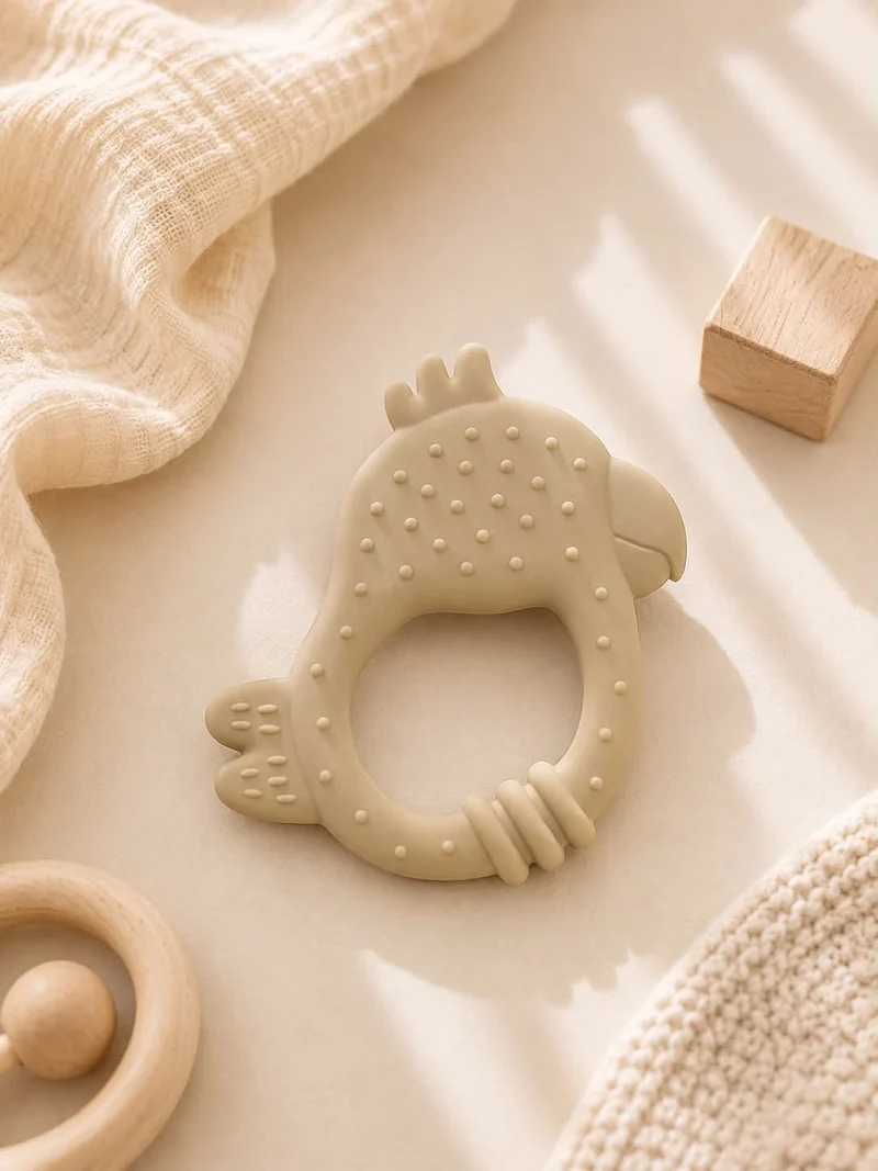 Anneau de dentition Oiseau en silicone - gmlb