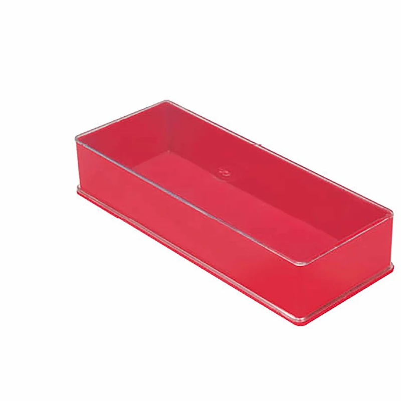 Boite rouge 18,4 x 6,8 x 3,4 cm