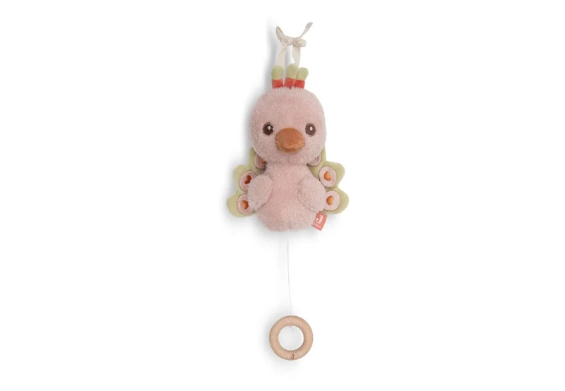 Peluche musicale Peacock Pavie – Berceuse de Brahms – Jollein