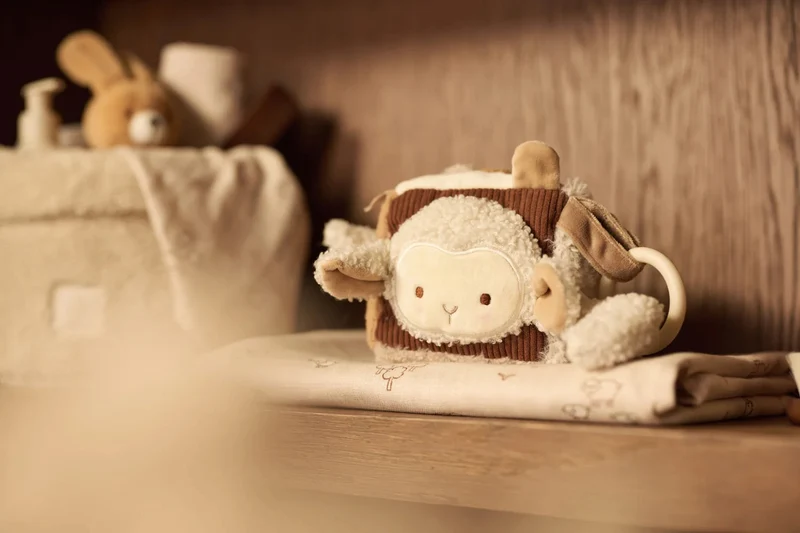 Cube d’activités bébé Woolly – Jollein