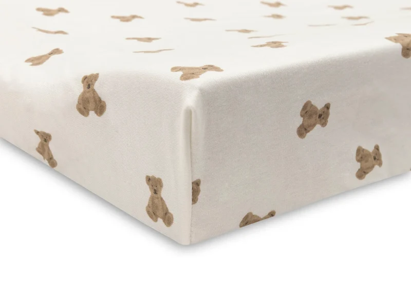 Housse de matelas à langer Mini Teddy Bear – 50 x 70 cm – Jollein