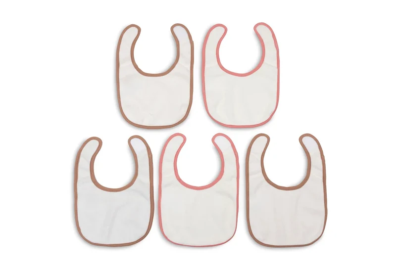 Lot de 5 bavoirs imperméables Miffy Moments silk rose – Jollein