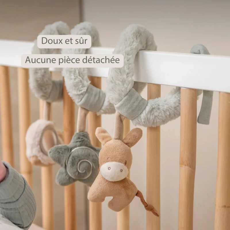 Spirale d’activités bébé LouLou – 18 cm – Nattou