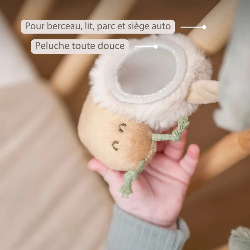 Spirale d’activités bébé LouLou – 18 cm – Nattou