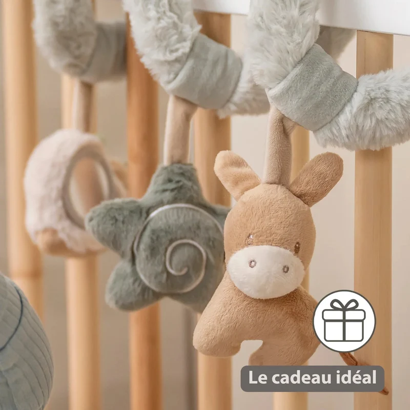 Spirale d’activités bébé LouLou – 18 cm – Nattou