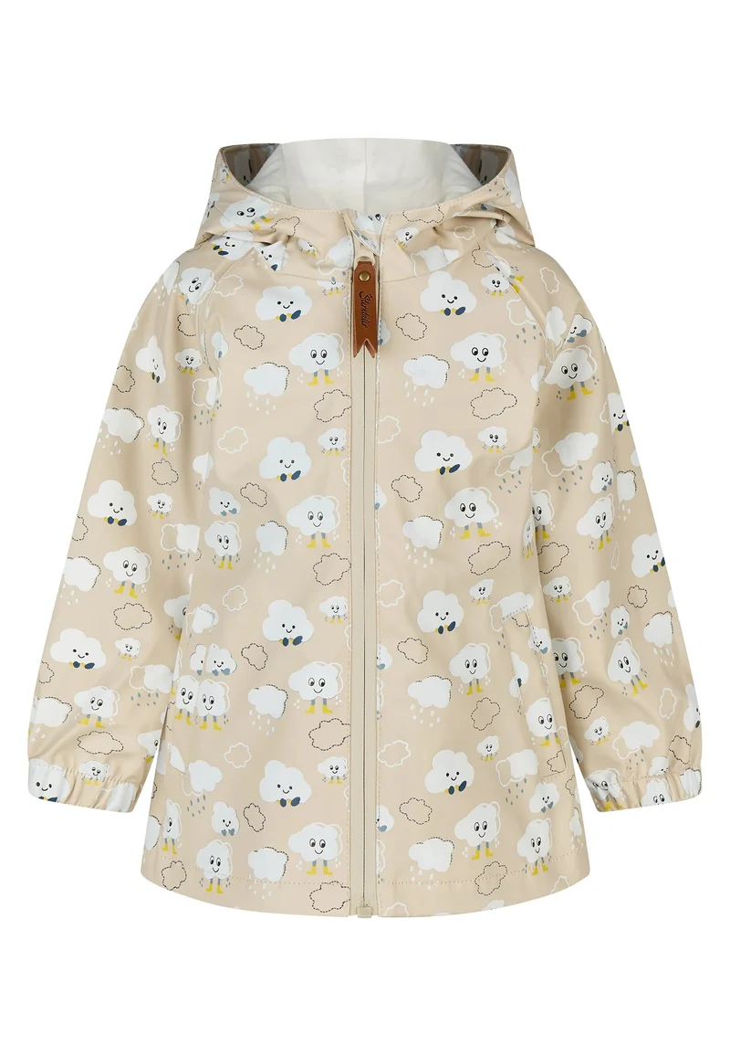 Veste de pluie magique Nuages – Change de couleur sous la pluie