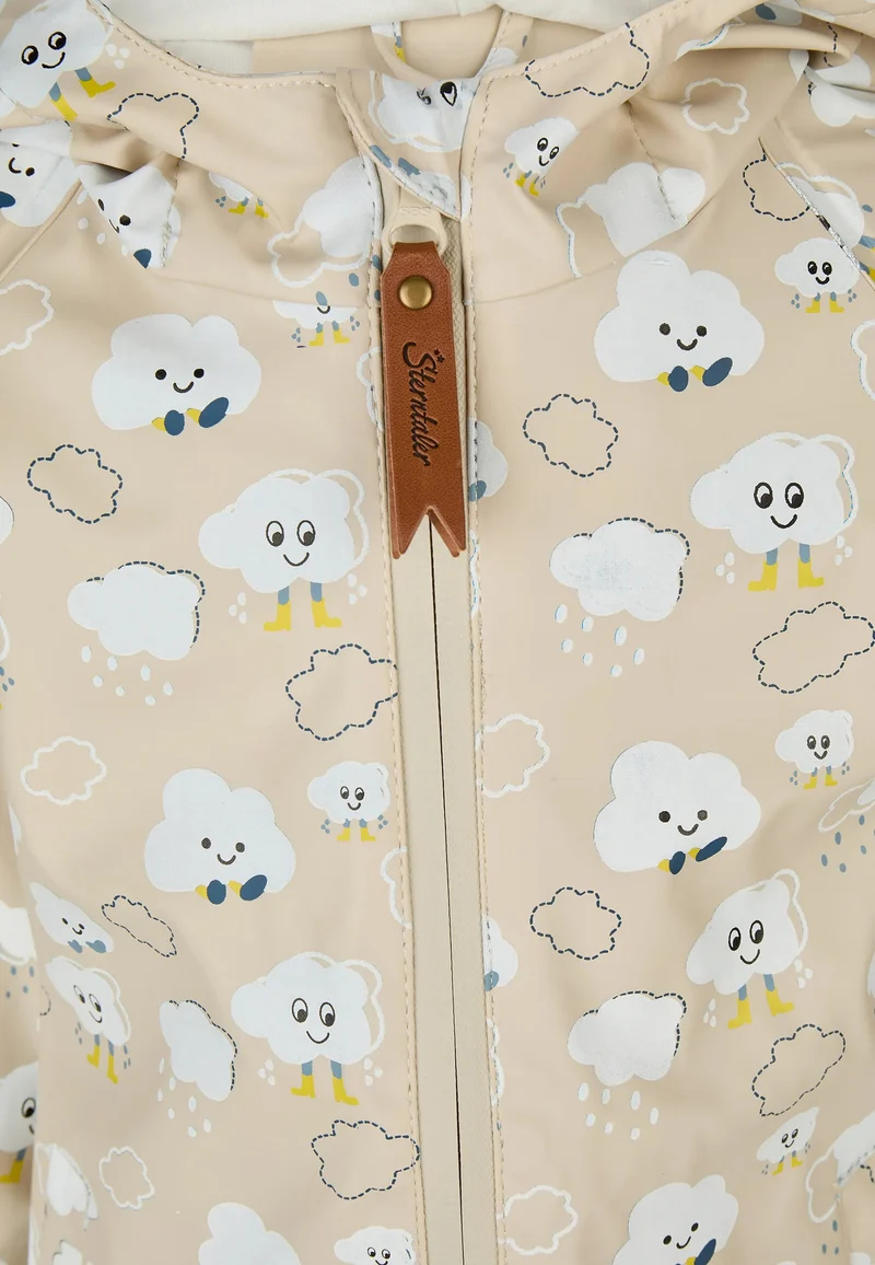 Veste de pluie magique Nuages – Change de couleur sous la pluie