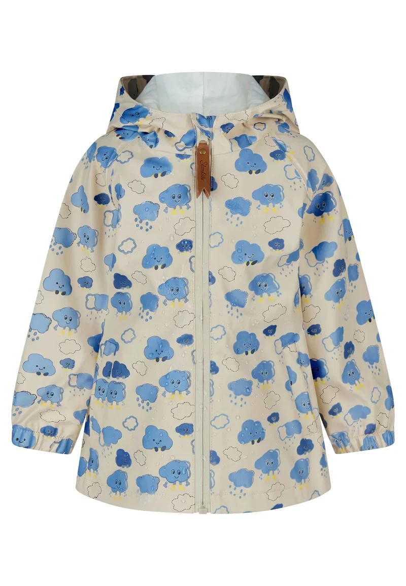 Veste de pluie magique Nuages – Change de couleur sous la pluie