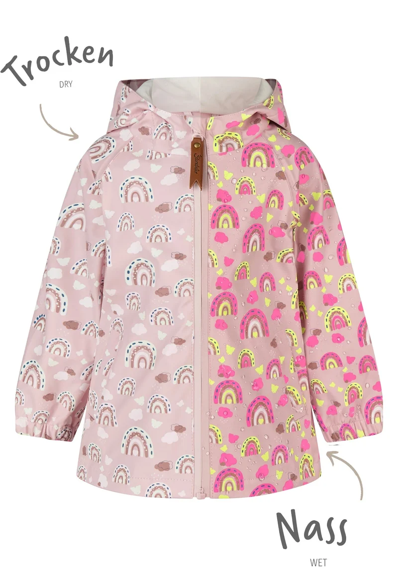 Veste de pluie magique Arc-en-Ciel – Change de couleur sous la pluie