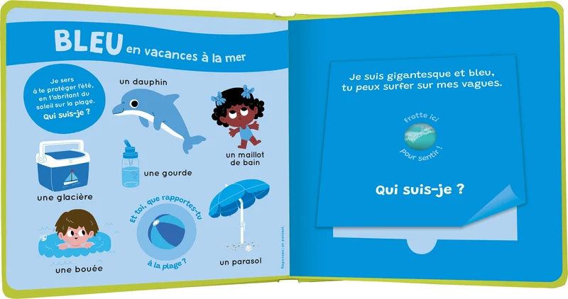 Mon livre des odeurs et des couleurs - Les saisons