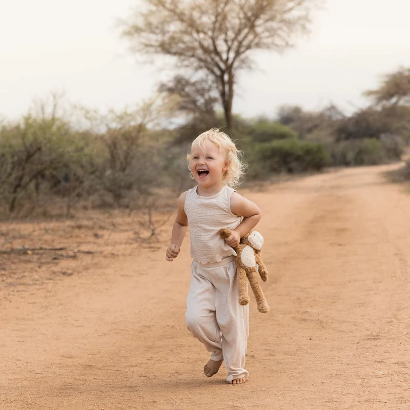 Peluche Singe Safari Friends