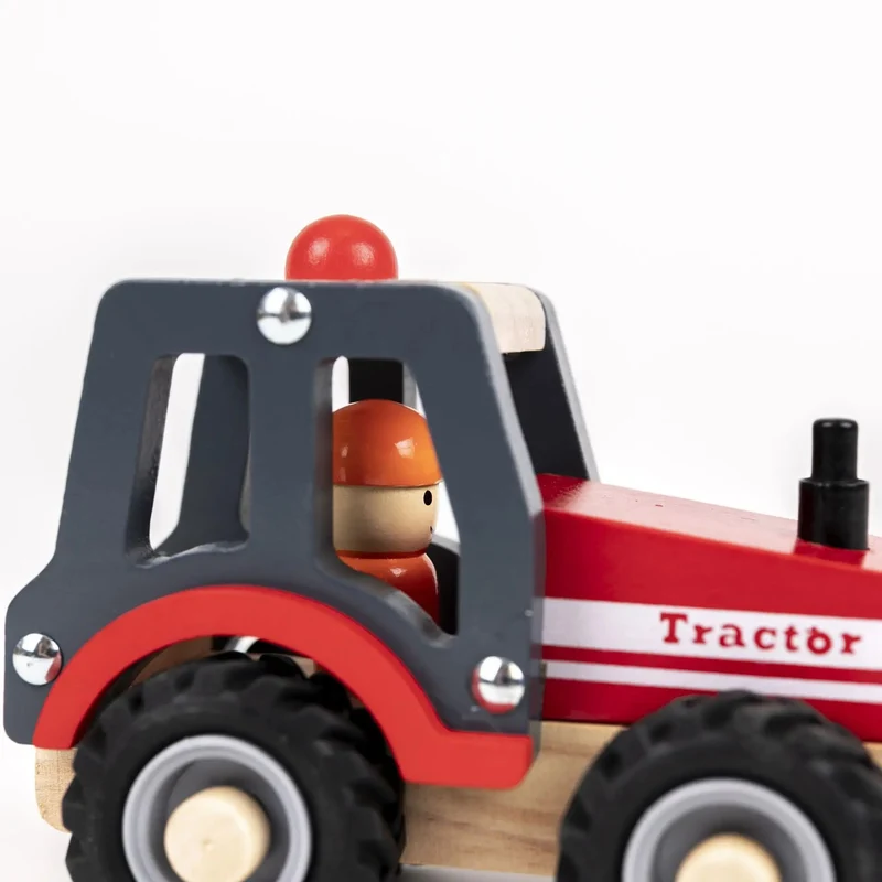 Tracteur en bois