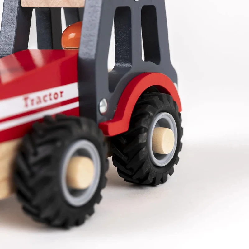 Tracteur en bois