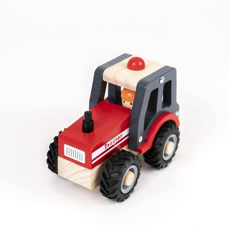 Tracteur en bois
