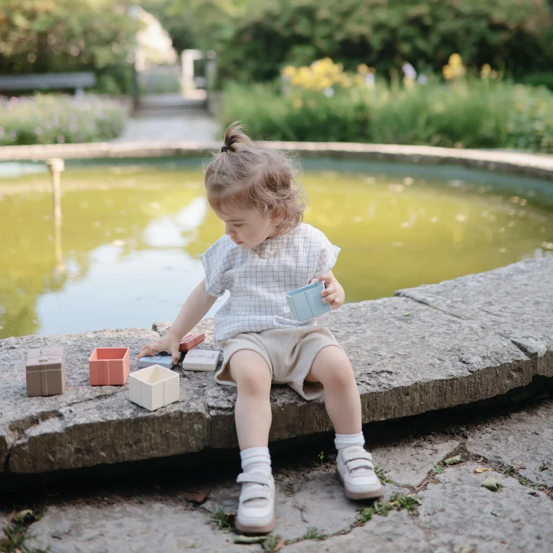 Jeu à assortir en silicone Present