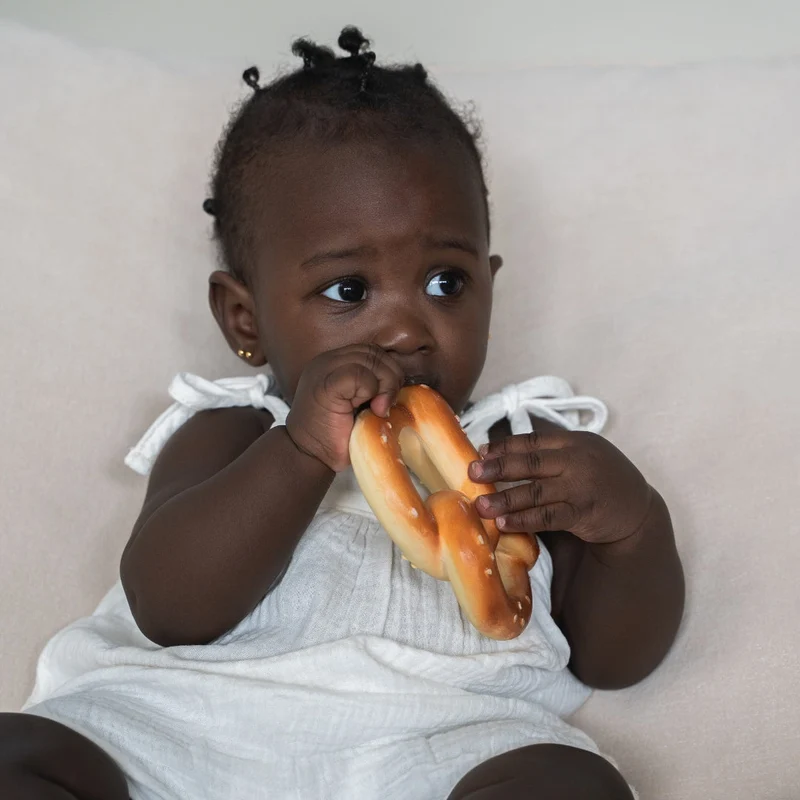 Pepe le Pretzel Anneau de Dentition Bébé