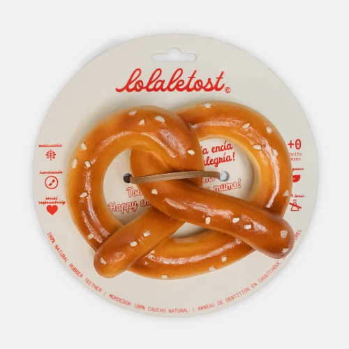 Pepe le Pretzel Anneau de Dentition Bébé