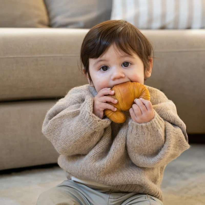 Sam le Croissant Anneau de Dentition Bébé