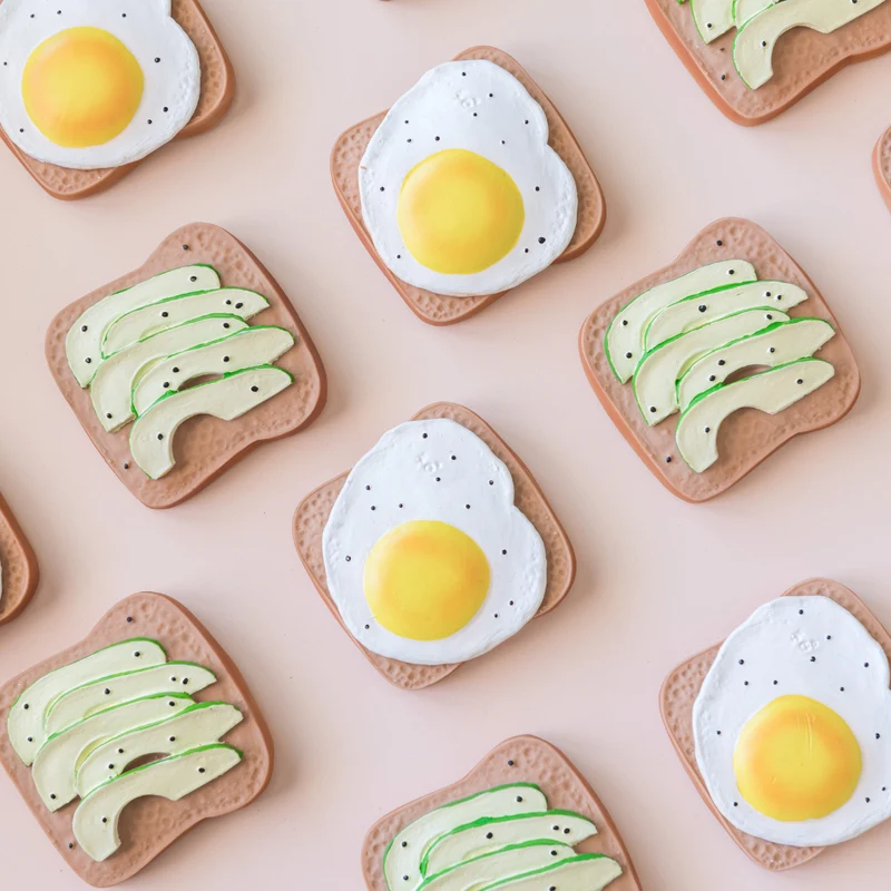 Tartine à l'Avocat Anneau de Dentition Bébé