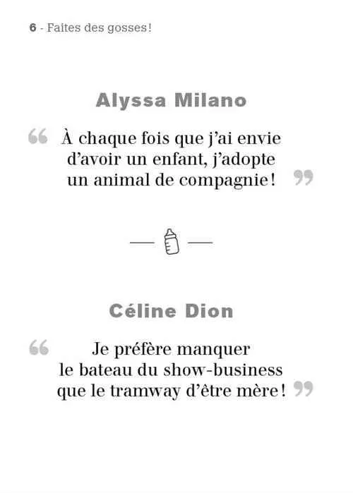 Faites des gosses !