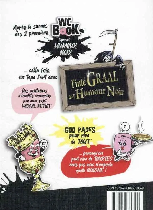WC Book, le Graal de l'humour noir