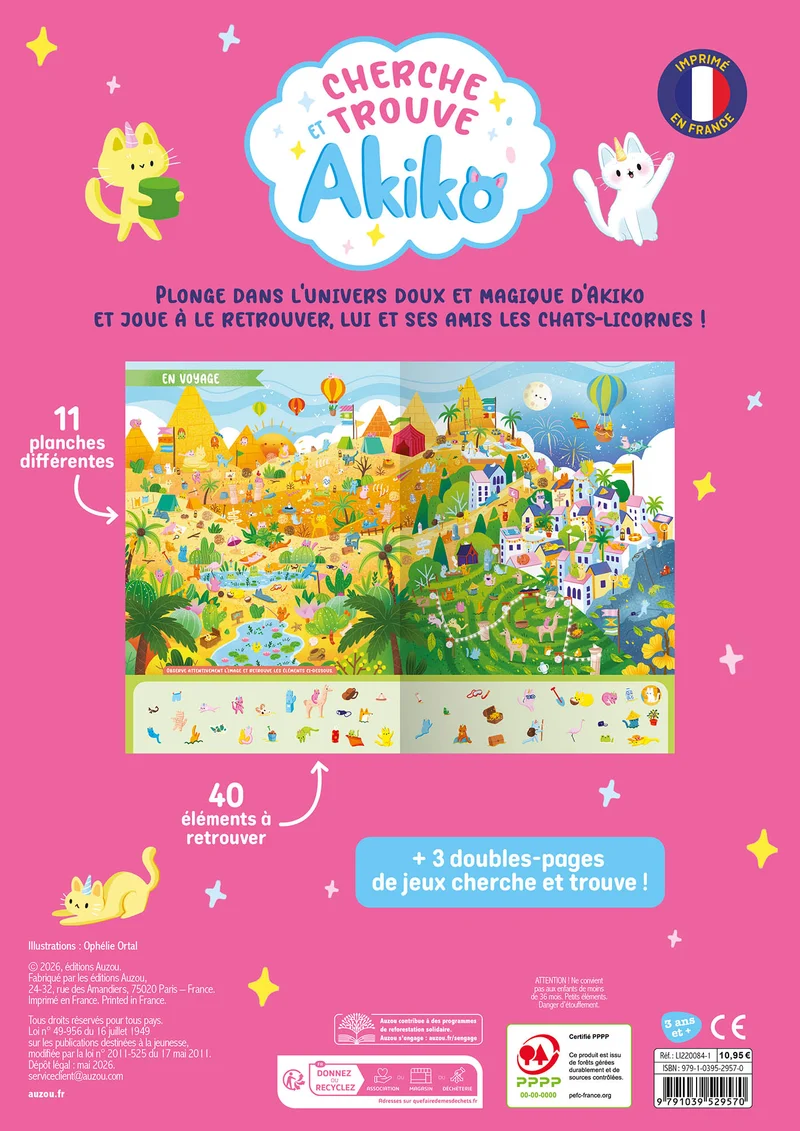 Livre Cherche & Trouve – Akiko
