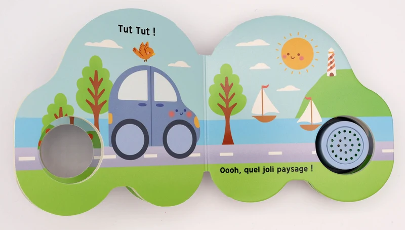 Livre sonore bébé – Louise la voiture