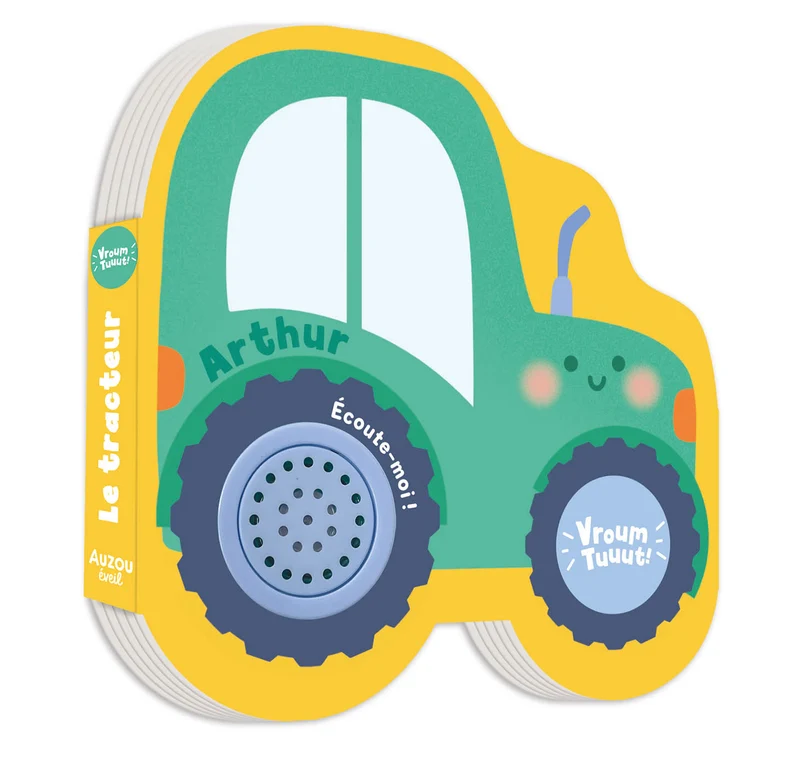Livre sonore bébé – Arthur le Tracteur