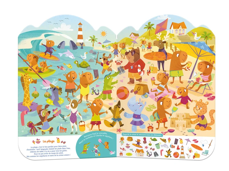 Livre Cherche & Trouve – En vacances !