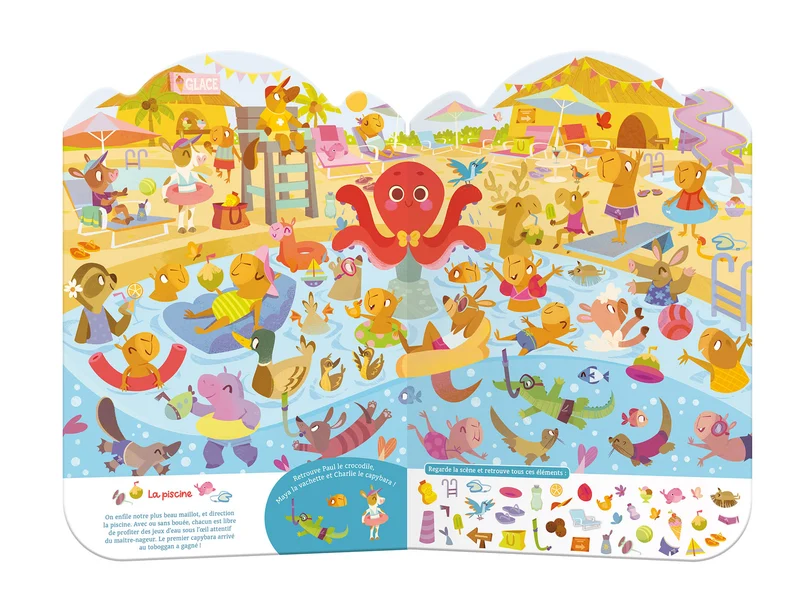 Livre Cherche & Trouve – En vacances !