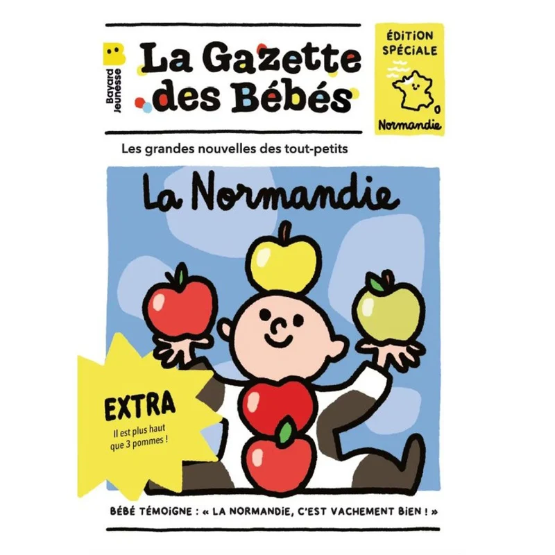 Livre d'éveil en tissu – La Gazette des Bébés : La Normandie