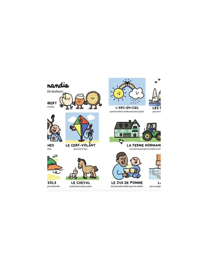 Livre d'éveil en tissu – La Gazette des Bébés : La Normandie