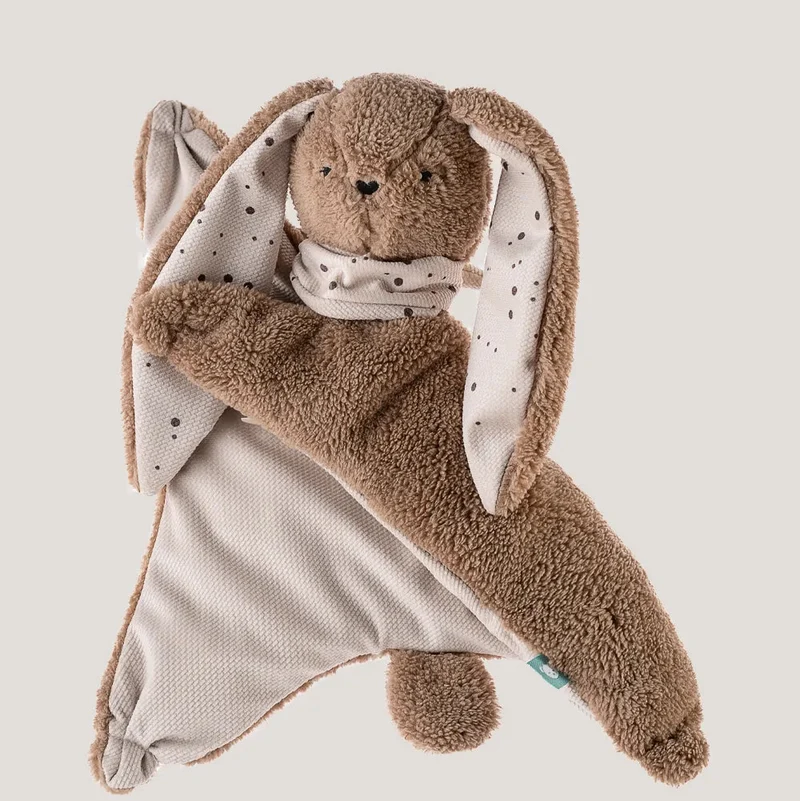 Doudou bouillotte lesté Lapin Marron myHummy