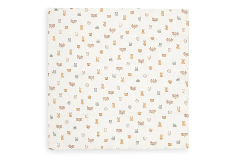 Lot de 3 langes bébé en gaze de coton 70 × 70 cm – Jollies