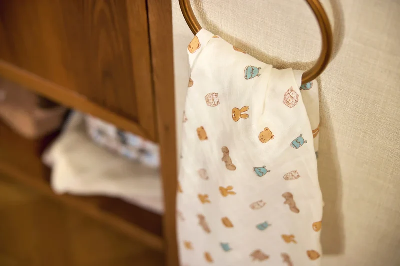Lot de 3 langes bébé en gaze de coton 70 × 70 cm – Jollies