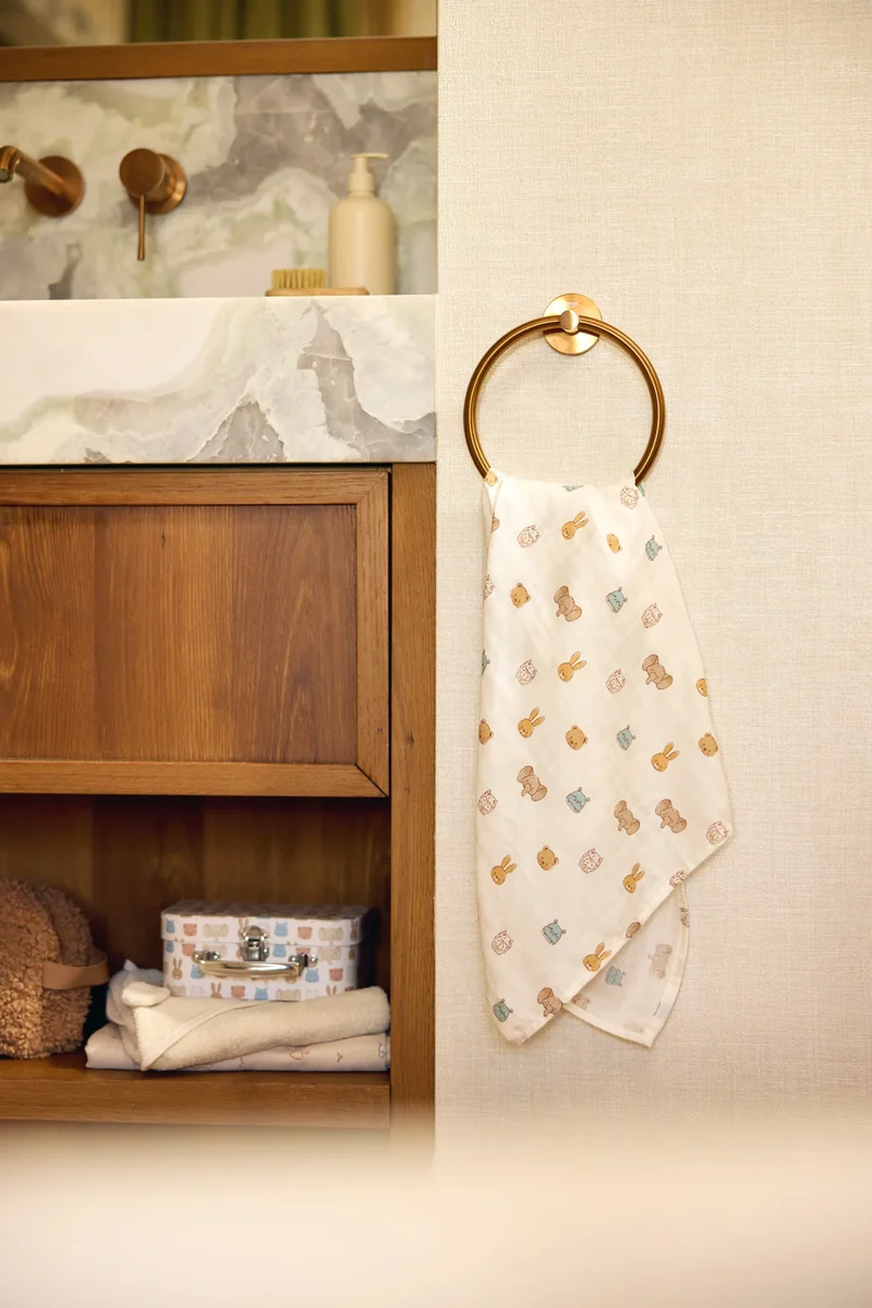 Lot de 3 langes bébé en gaze de coton 70 × 70 cm – Jollies