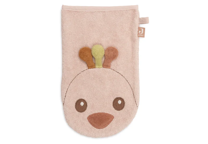 Gant de toilette bébé en éponge – Peacock Pavie