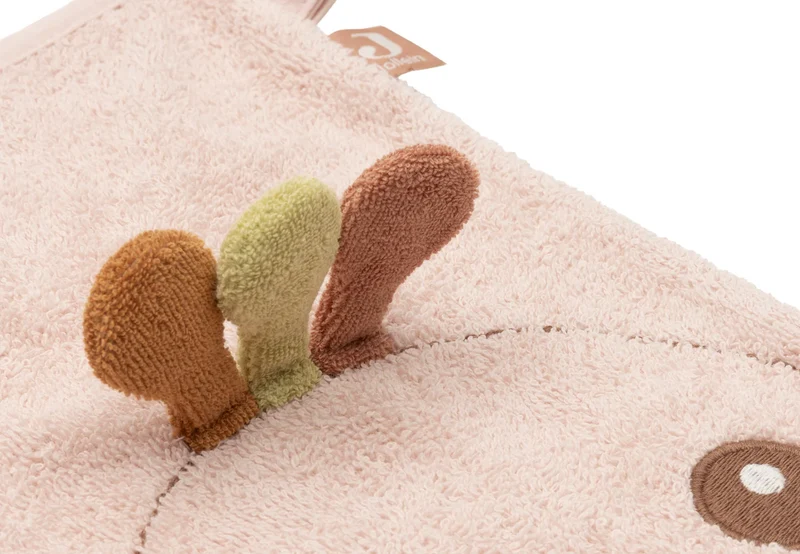Gant de toilette bébé en éponge – Peacock Pavie