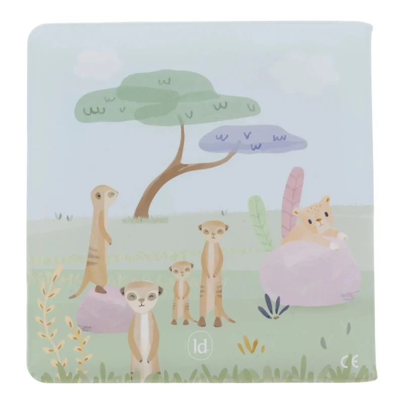 Livre de bain sonore Safari Friends – jouet d’éveil bébé dès 6 mois