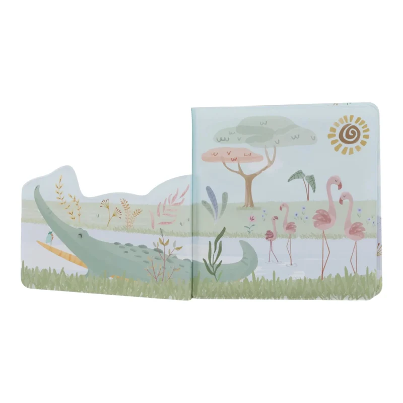 Livre de bain sonore Safari Friends – jouet d’éveil bébé dès 6 mois